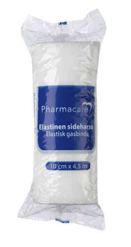 PHARMACARE ELASTINEN SIDEHARSO 10CMX4,5M 1 KPL