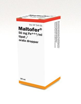 MALTOFER tipat, liuos 30 ml, Paranova