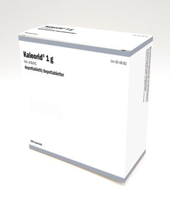 KALEORID 1000 mg depottabletti 200 kpl, Paranova