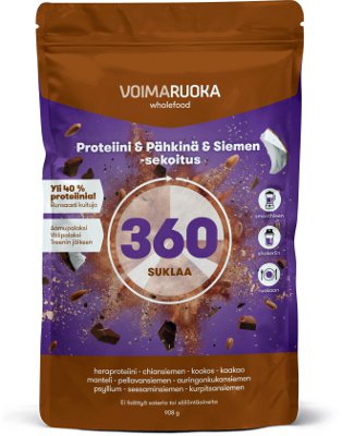 VOIMARUOKA 360 SUKLAA 908 G