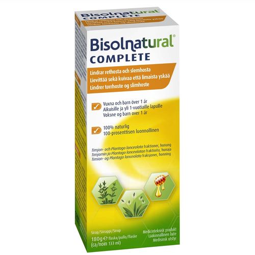 BISOLNATURAL COMPLETE YSKÄÄN 133 ML