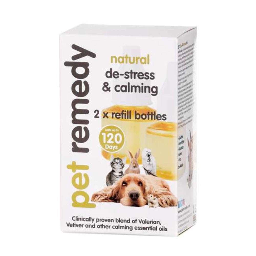 PET REMEDY Täyttöpullot haihduttimeen 2x40 ml