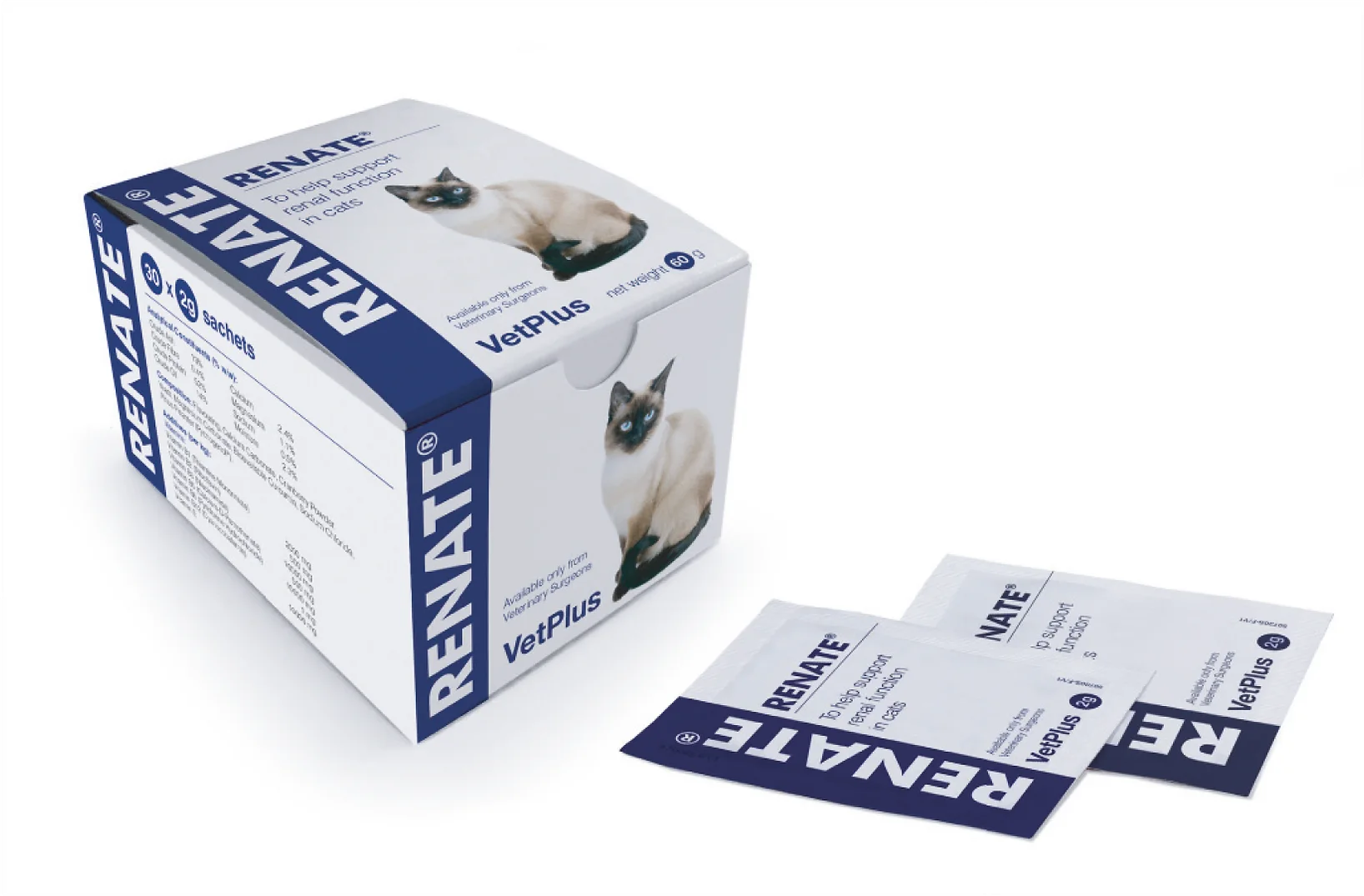 RENATE Täydennysrehuvalmiste kissoille 30x2 g