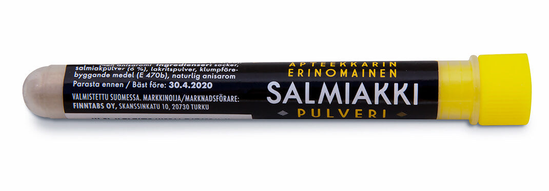 APTEEKKARIN ERINOMAINEN SALMIAKKIPULVERI 4 G