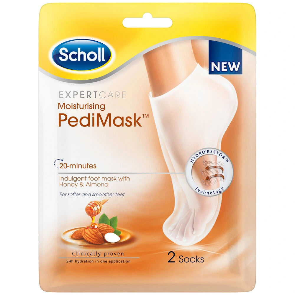 SCHOLL Honey & Almond jalkanaamiosukat 2 kpl