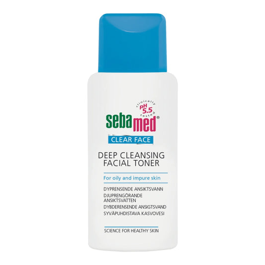 SEBAMED Clear Face Deep Cleansing Toner kasvovesi rasvoittuvalle ja sekaiholle 150 ml