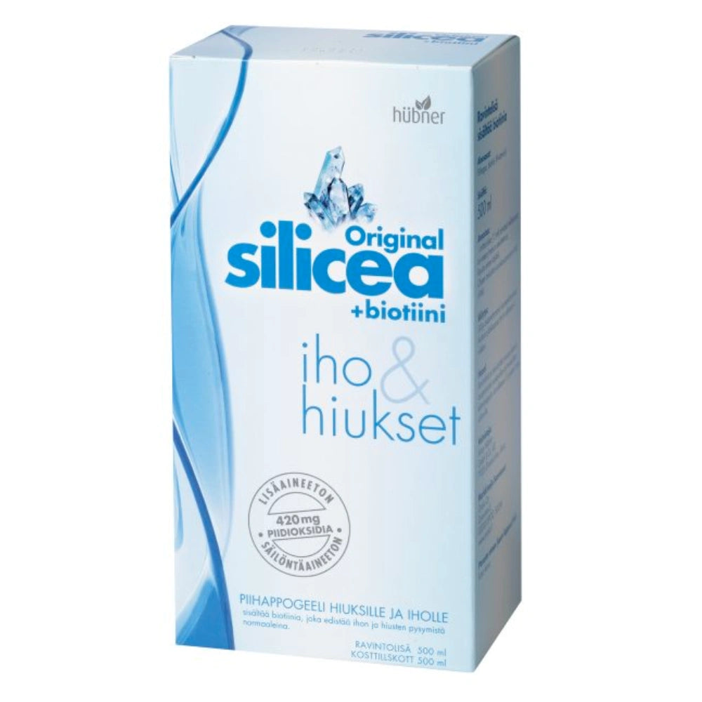 SILICEA + Biotiini piihappogeeli 500 ml