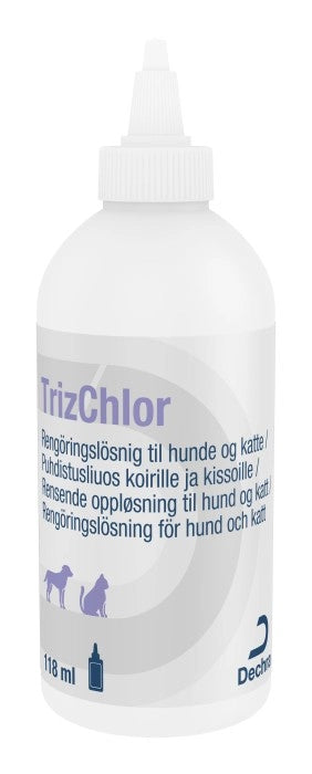 TRIZCHLOR Ihonpuhdistusliuos eläimille 118 ml