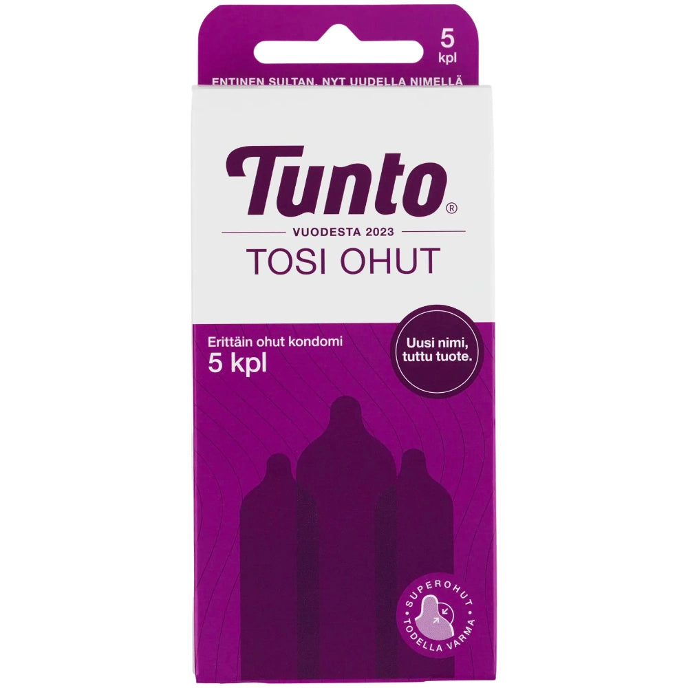RFSU Tunto tosi ohut kondomi 5 kpl