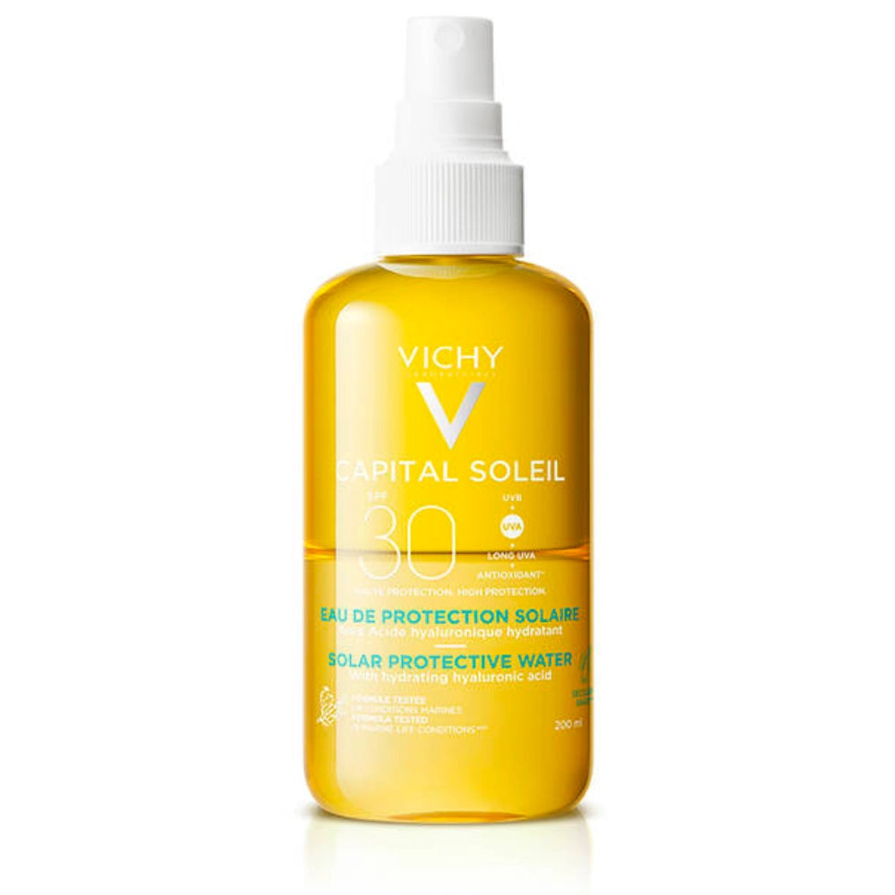 VICHY Capital Soleil Hydrating aurinkosuojavesi SPF30 200 ml