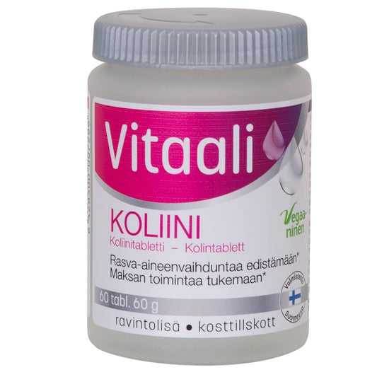 VITAALI Koliini tabletti 60 tablettia