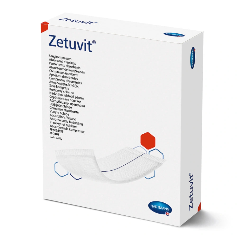 ZETUVIT imevä sidos 10 cm x 10 cm 30 kpl