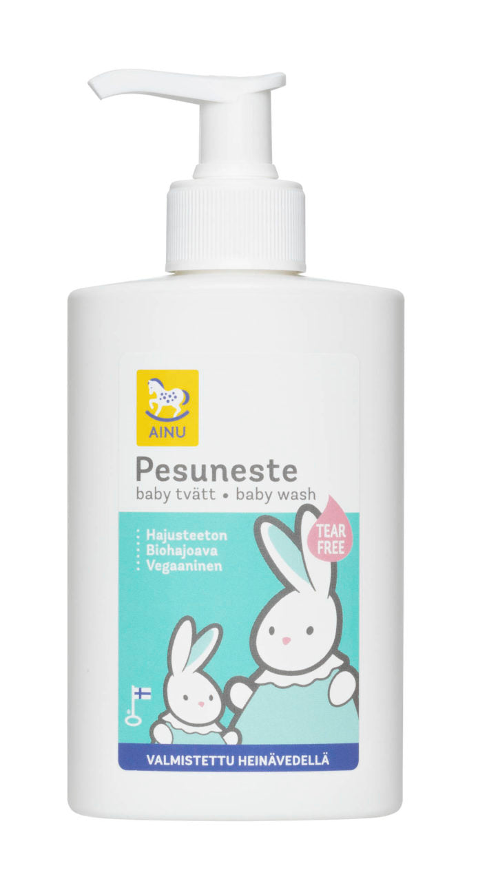 AINU Pesuneste hajusteeton 300 ml
