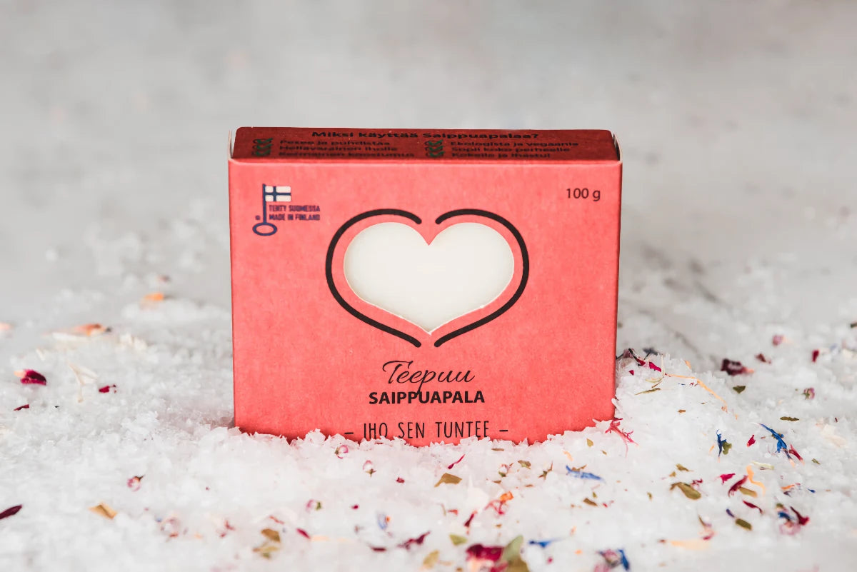 CATTECO Teepuu saippuapala kasvoille ja vartalolle 100 g