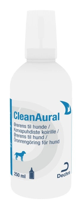 CLEANAURAL Korvapuhdiste koirille 250 ml
