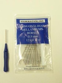 DOFT HAMMASVÄLIHARJA 0.9 MM TUMMANSININEN 12 KAPPALETTA