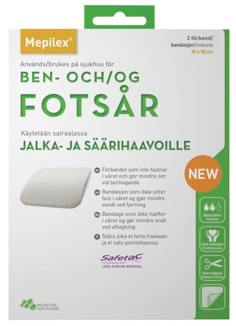 MEPILEX 10 cm x 10 cm vaahtosidos