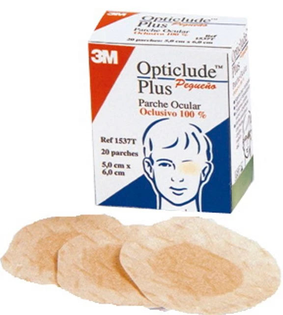 3M OPTICLUDE Maxi silmälappu ihonvärinen silmän peittohoitoon 20 kpl